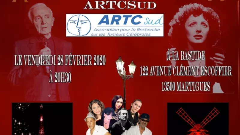 ATTENTION : REPORT de la Soirée chanson française à Martigues (28-02-2020)