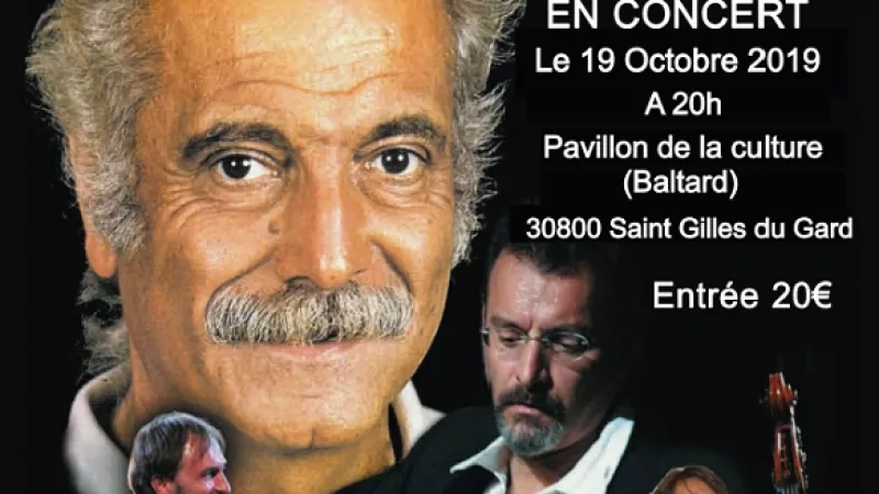 Concert Les Amis de Brassens à Saint Gilles du Gard (19-10-2019)