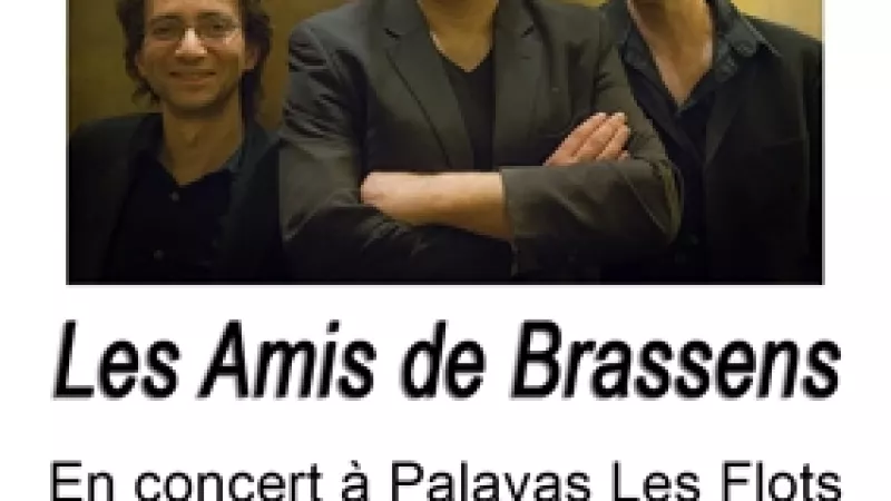 Les Amis de Brassens en concert à Palavas Les Flots