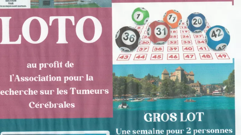Loto le  8 Novembre au Château Galliéni à Fréjus