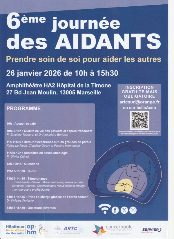 6ème Journée des aidants - 26 Janvier 2026