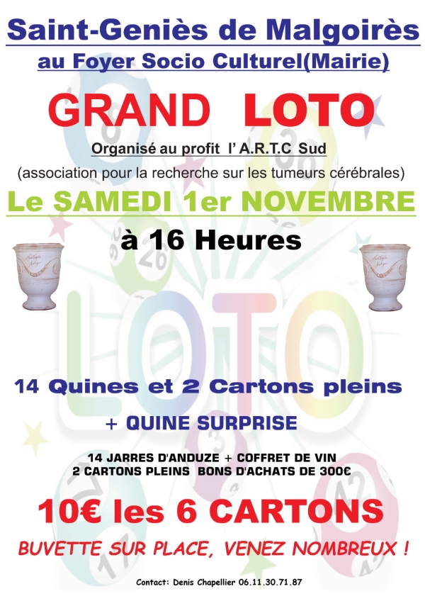 Loto le 1er Novembre
